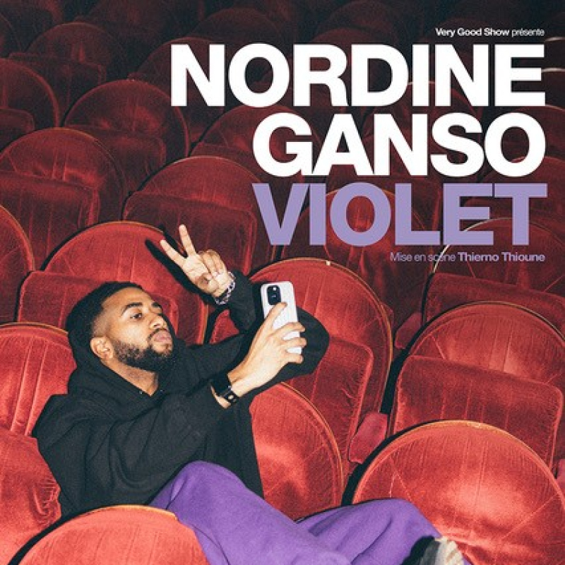 Nordine Ganso, violet